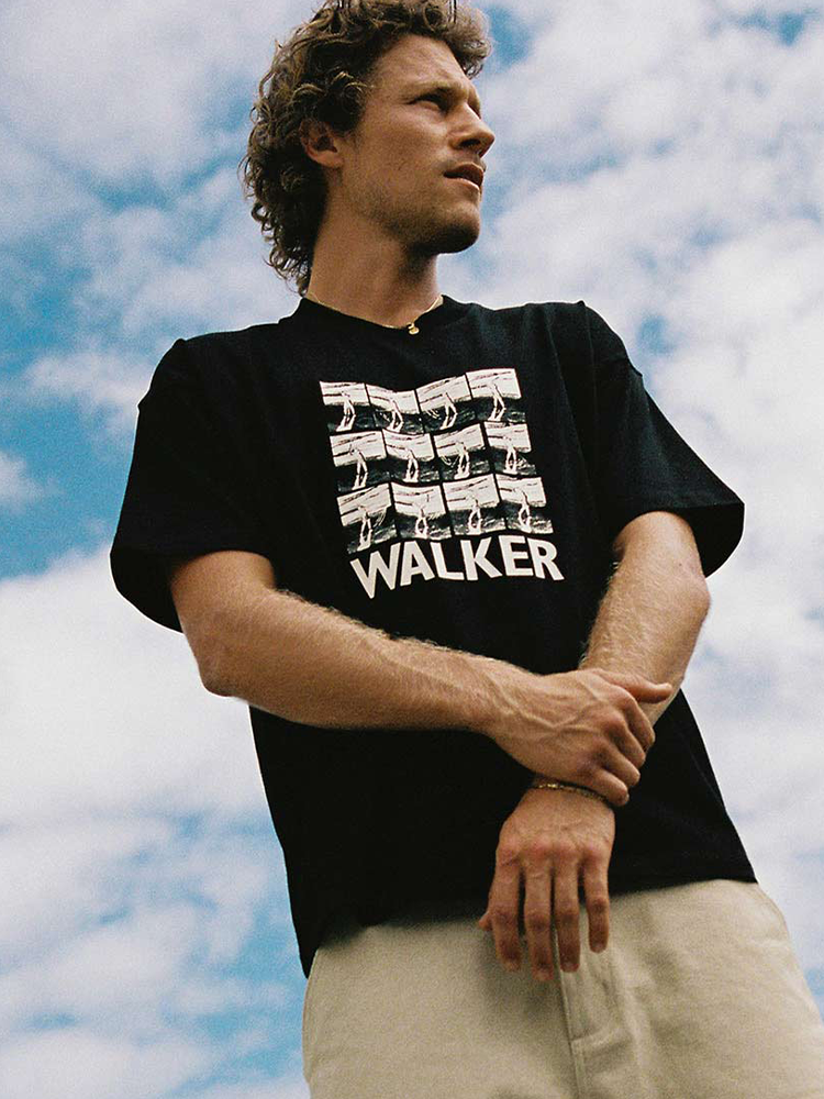 Walker Golf Things Motion T-Shirt - Old Black