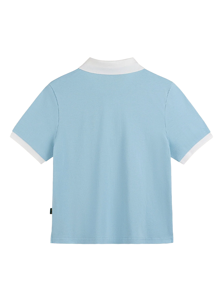 Walker Golf Things Womens Kooka Polo - Powder/White