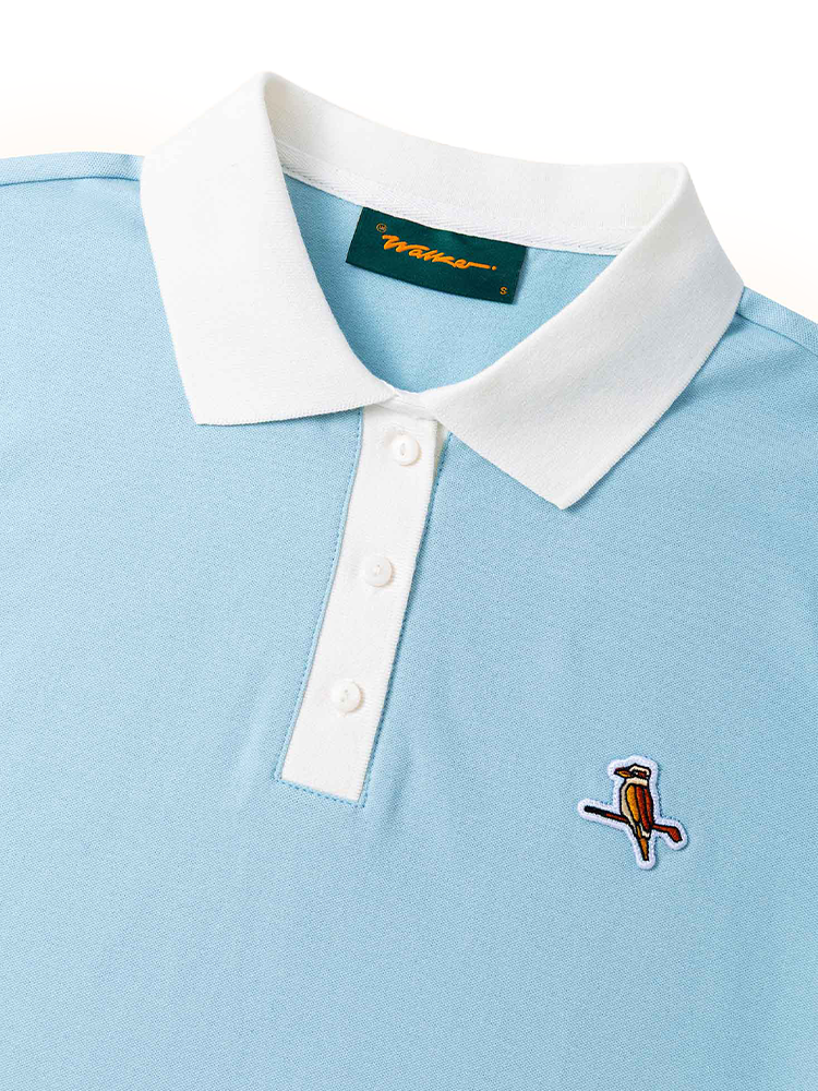 Walker Golf Things Womens Kooka Polo - Powder/White