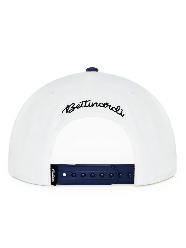 Malbon x Bettinardi Gangster Buckets Snapback Cap - White