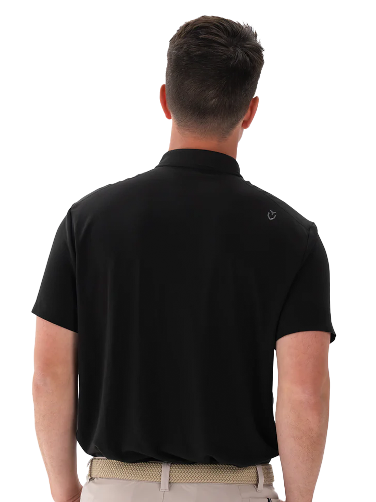 Vessel Performance Blade Collar Polo - Black