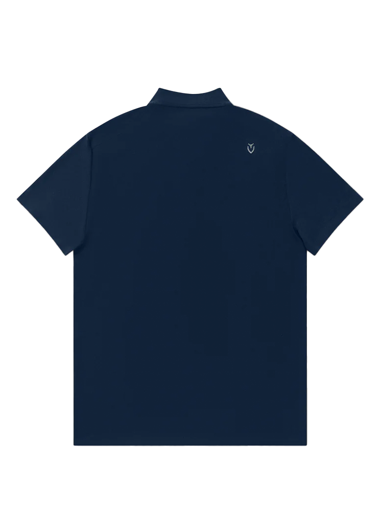 Vessel Performance Blade Collar Polo - Midnight Navy