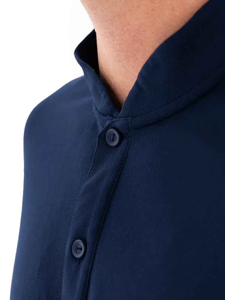 Vessel Performance Blade Collar Polo - Midnight Navy