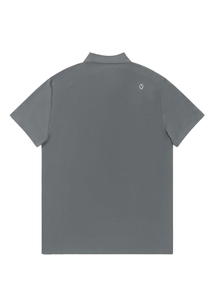 Vessel Performance Blade Collar Polo - Charcoal Grey