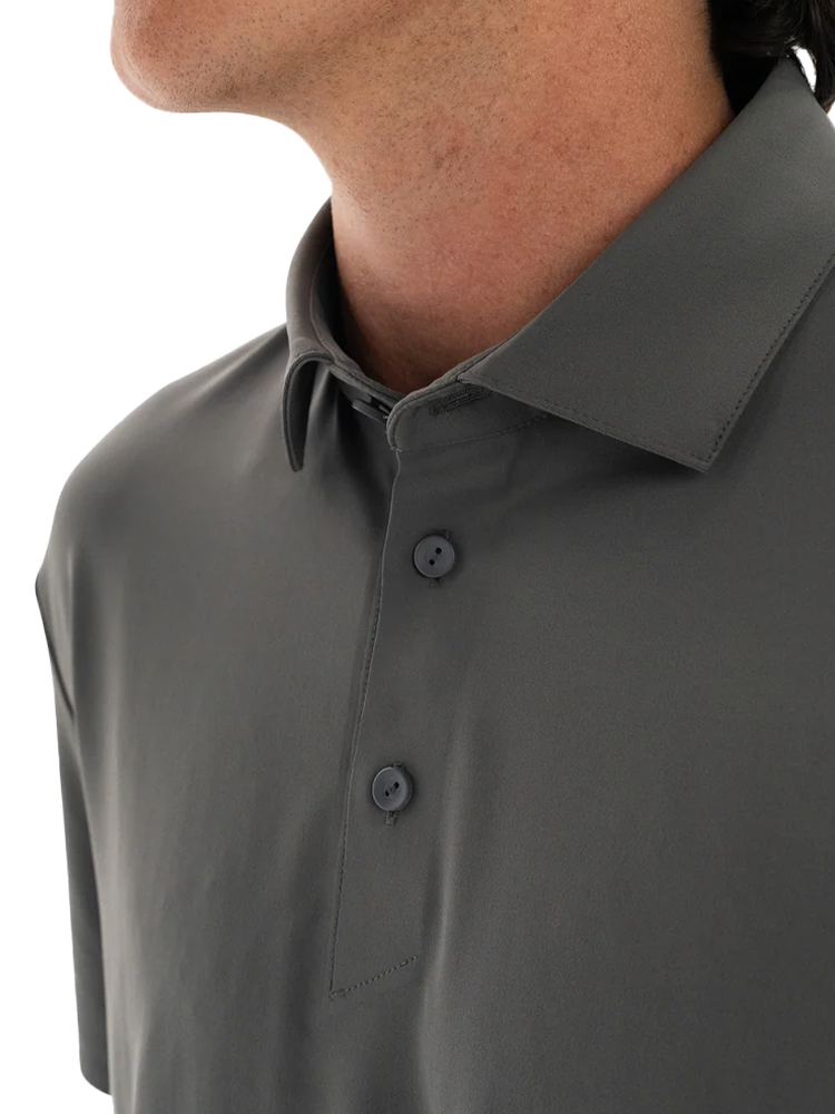 Vessel Performance Tech Polo - Charcoal Grey