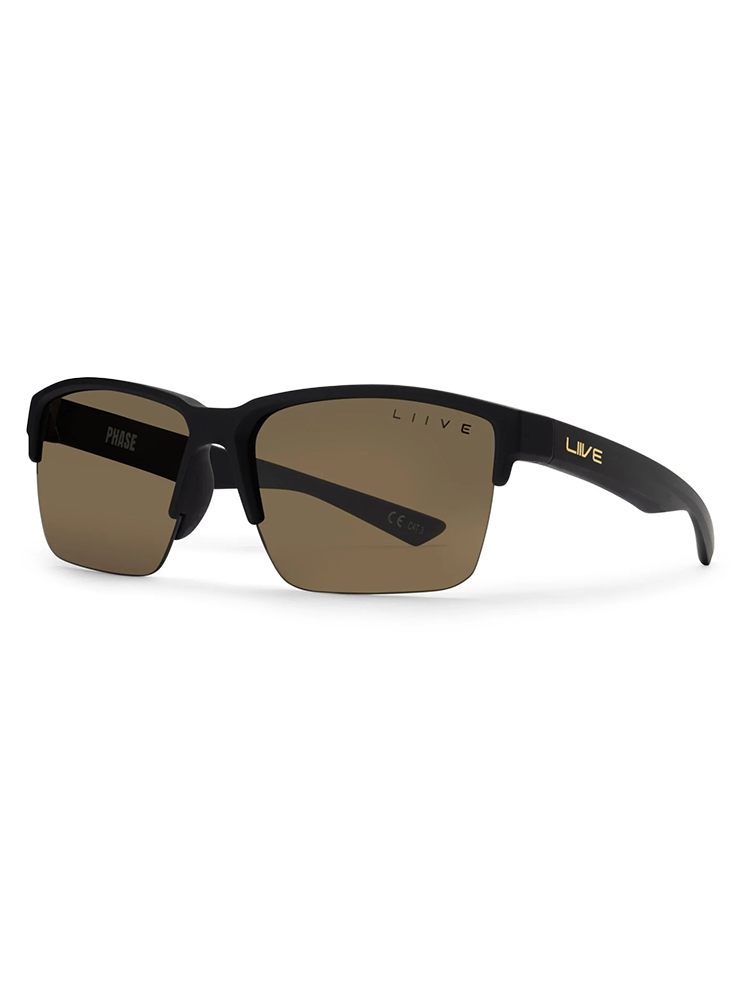 Liive Vision Phase Sunglasses - Matt Black