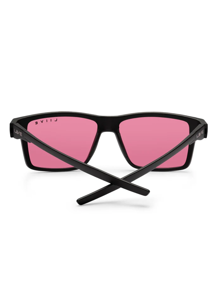 Liive Vision Axis Sunglasses - Matt Black