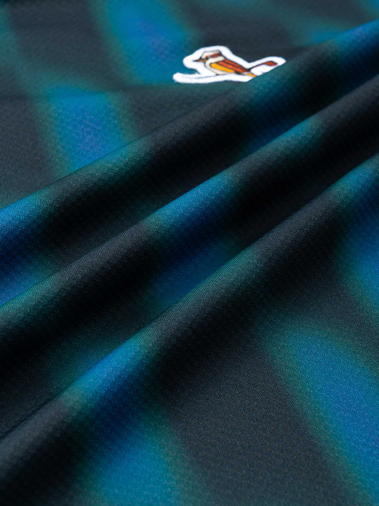 Walker Golf Things Night Check V Polo - Midnight