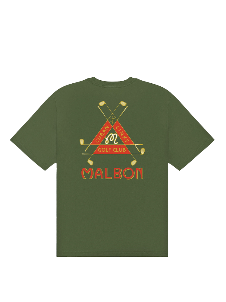Malbon Bermuda Trinity Tee - Chive