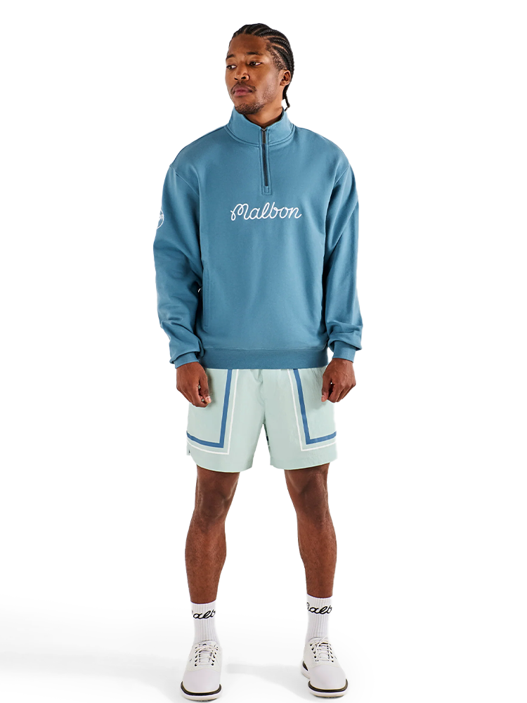 Malbon Collegiate Sweatshirt - Aegean Blue