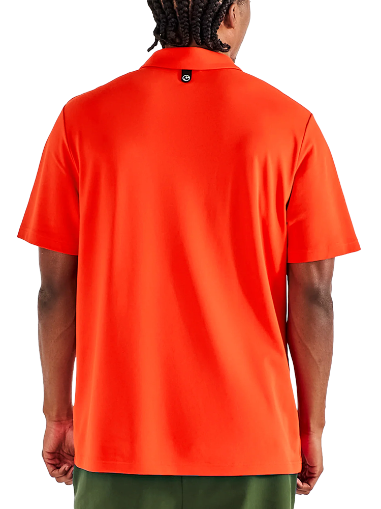 Malbon Fairway Polo - Grenadine Red