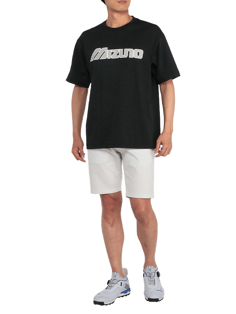 Mizuno x NVG Logo T-Shirt - Black