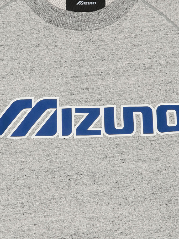 Mizuno x NVG Logo Crew Sweatshirt - Grey