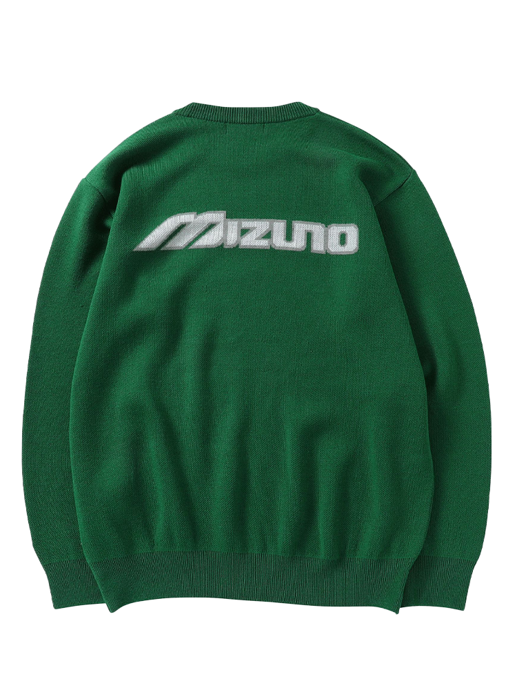 Mizuno x NVG Logo Crew Sweater - Green