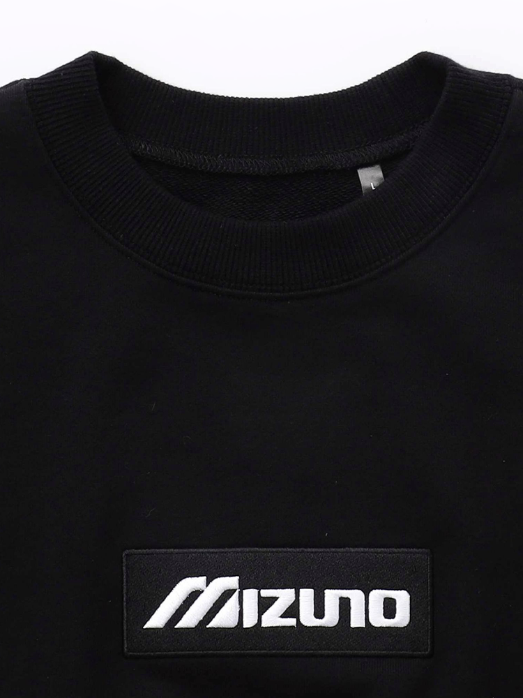 Mizuno x NVG Box Logo Crew Sweatshirt - Black