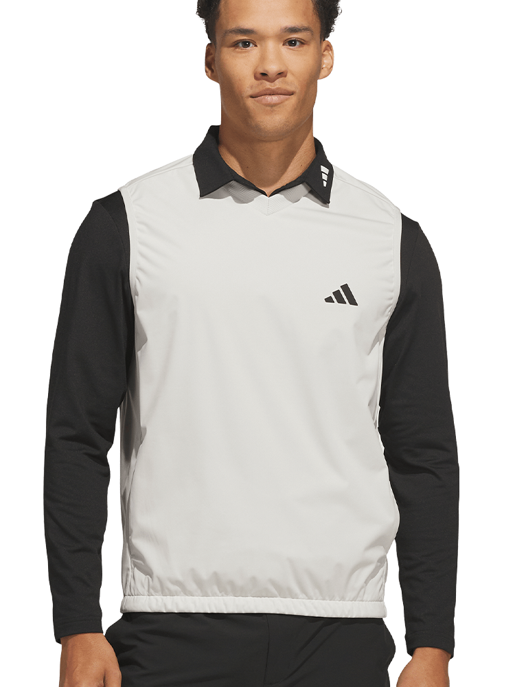adidas V-Neck Vest - Wonder Alumina