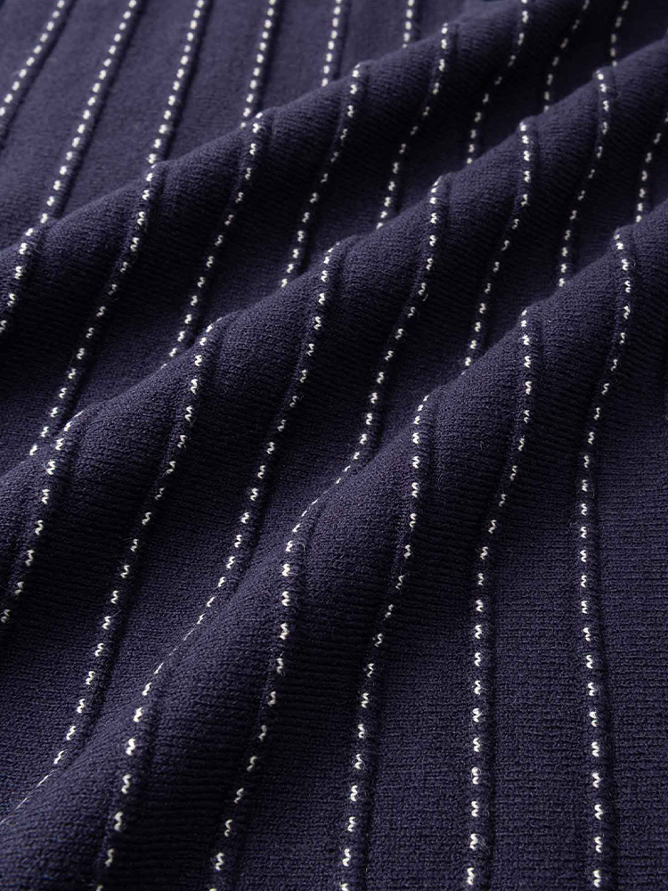 Walker Golf Things Fine Knotch Polo - Navy