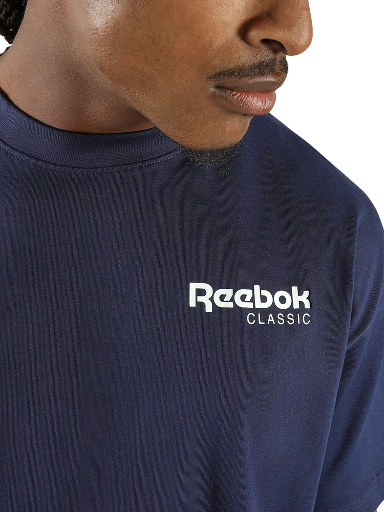 Reebok Starcrest Relaxed T-Shirt - Vector Navy