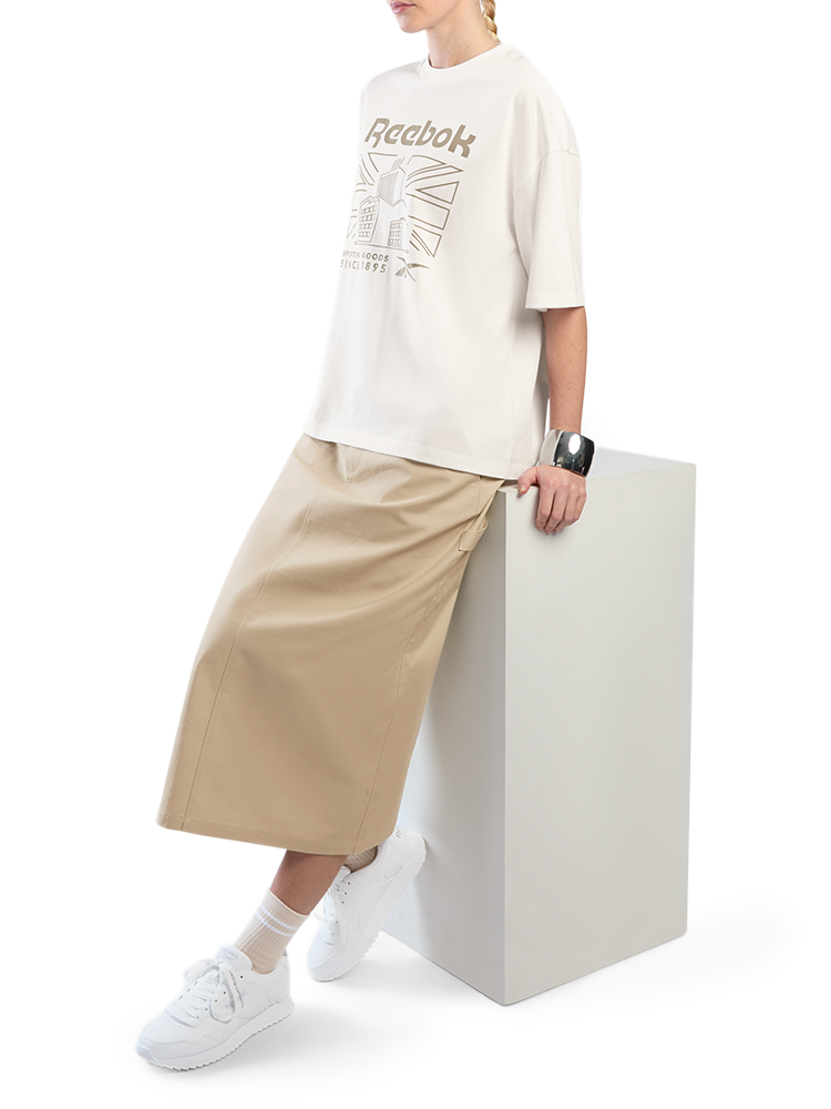 Reebok Workwear Boxy T-Shirt - Bright White