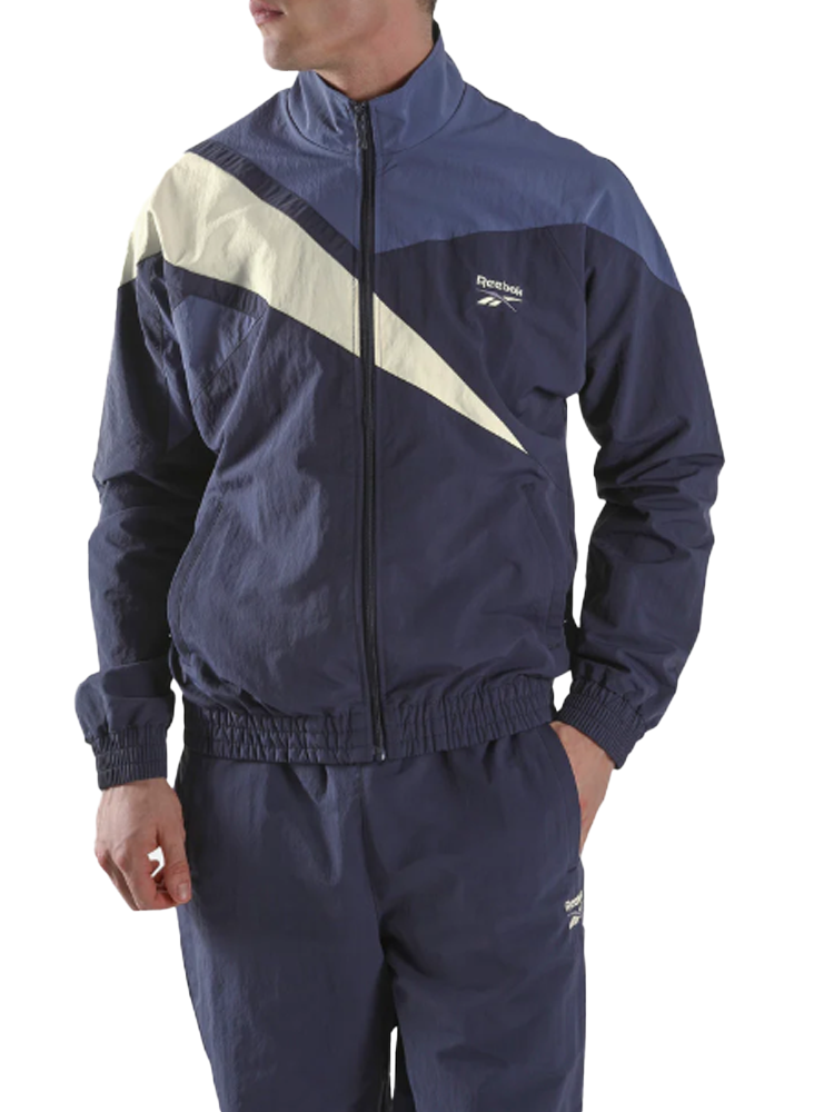 Reebok CL F FR Tracktop - Vector Navy/Legacy Blue/Linen