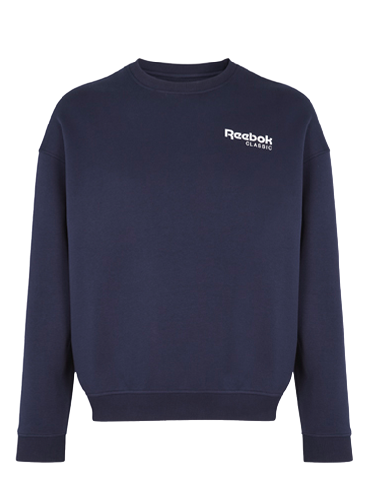 Reebok Starcrest Relaxed Crew Sweatshirt - Vector Navy