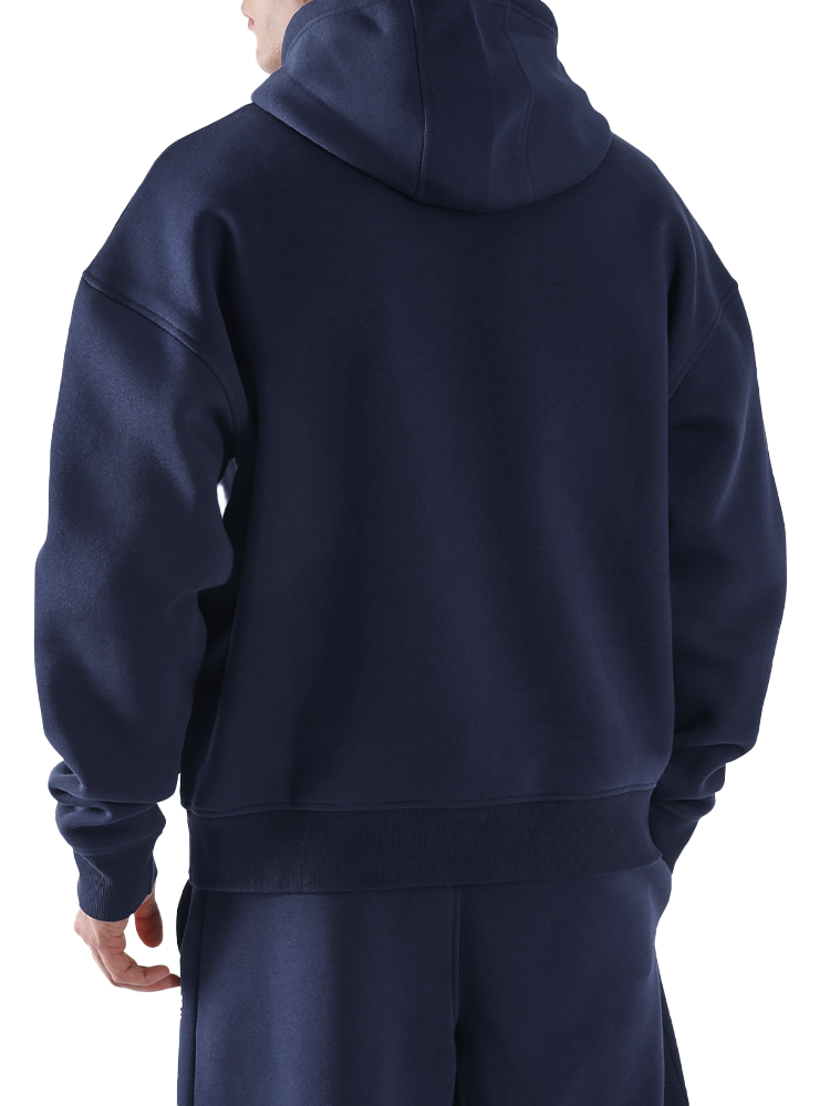 Reebok Starcrest Relaxed Hoodie - Vector Navy