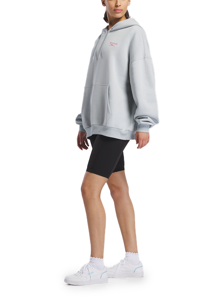 Reebok FL COL Relaxed Fleece Hoodie - Breeze
