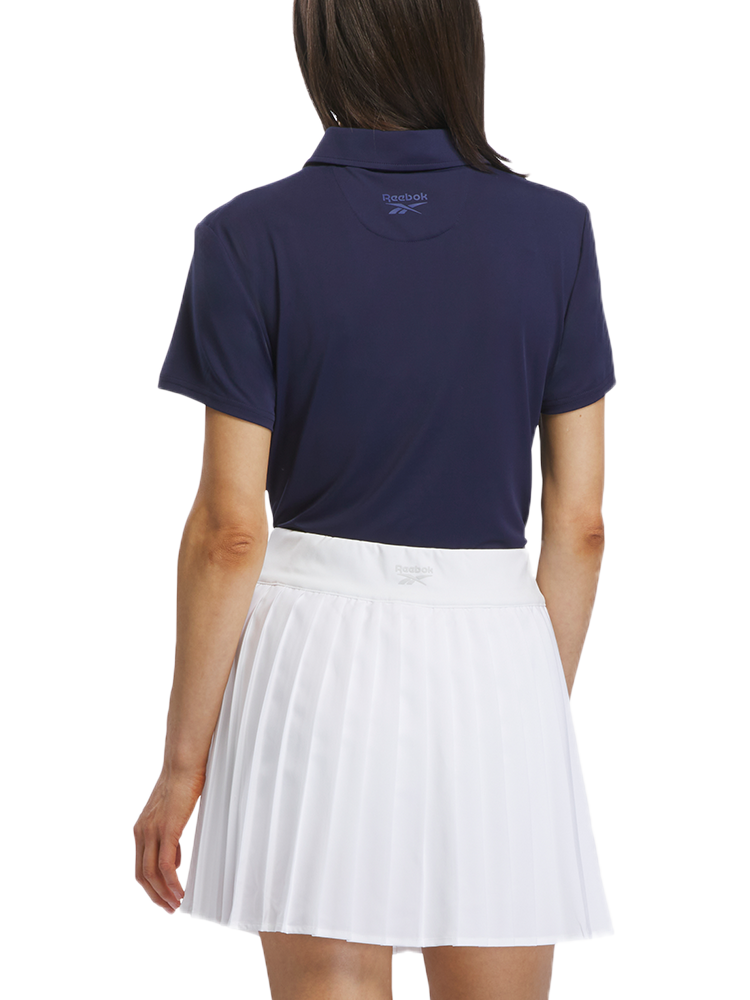 Reebok Women's Micro Pique Polo - Vector Navy/Midnight Blue