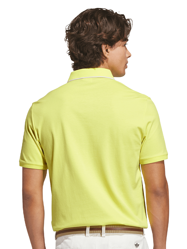 adidas Originals TWISTKNIT Trefoil Polo - Pure Lemon