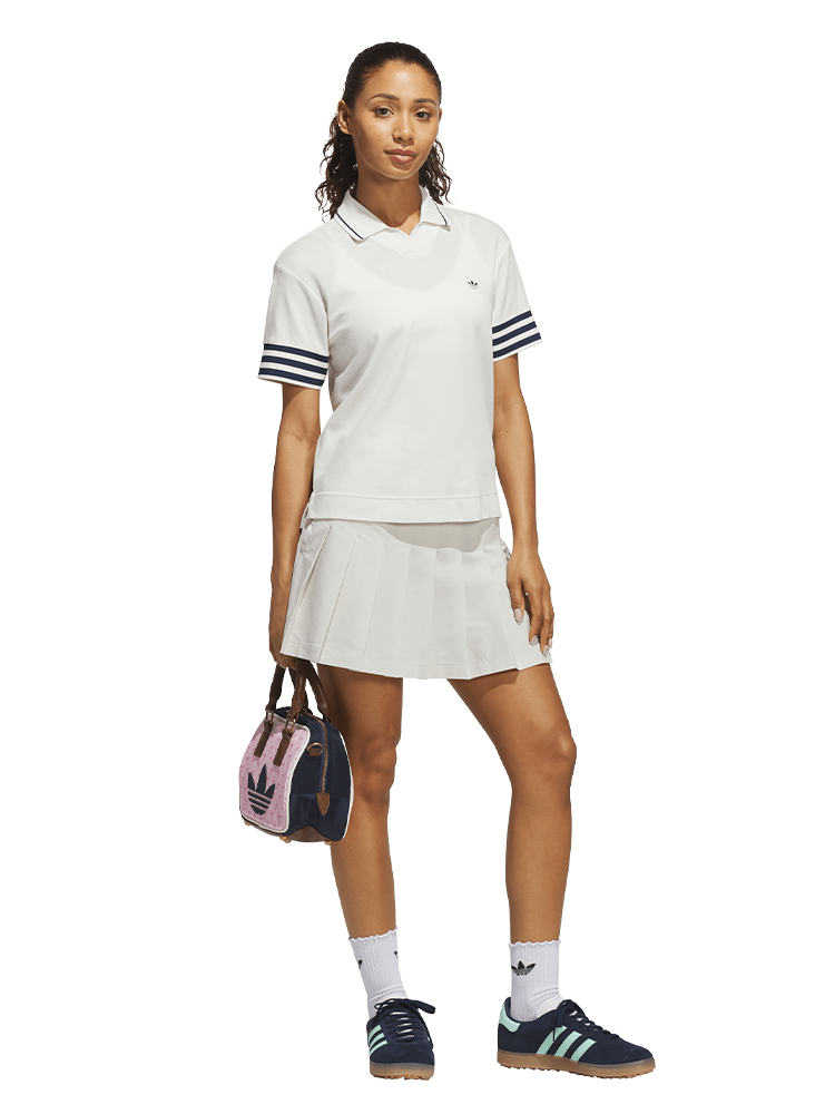 adidas Originals Womens Pleated Skort - Alumina
