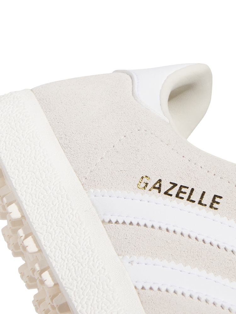 adidas Originals Womens Gazelle Spikeless Golf Shoes - Alumina/Ftwr White