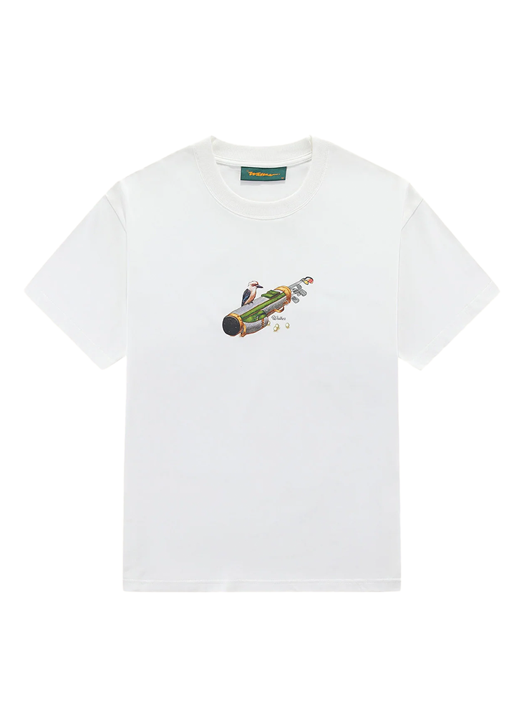 Walker Golf Things Carry Bag T-Shirt - White