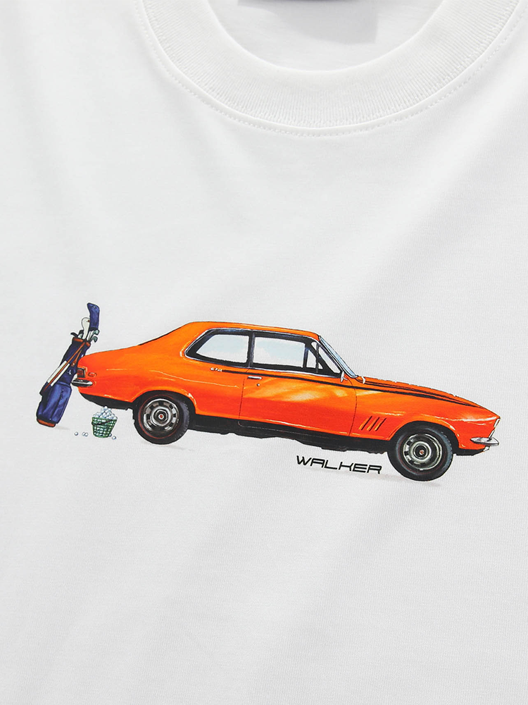 Walker Golf Things Torana T-Shirt - White