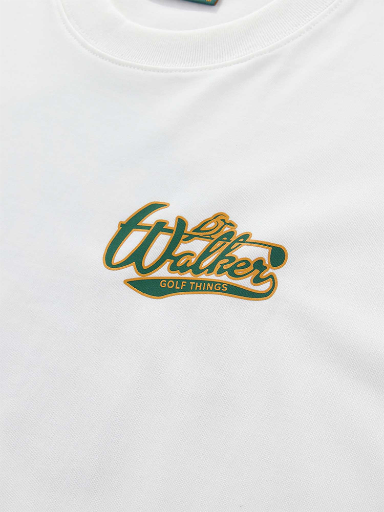 Walker Golf Things Playoff T-Shirt - White