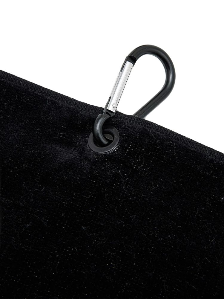 Walker Golf Things Kooka Icon Towel - Black/Sand