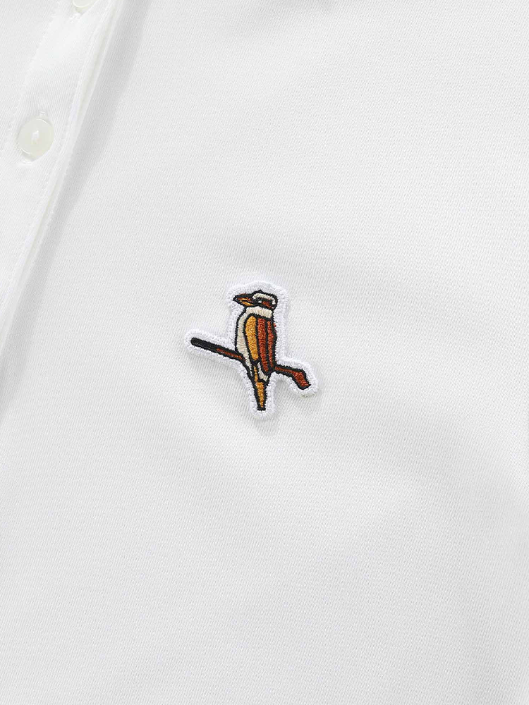 Walker Golf Things Womens Kooka Performance Polo - White