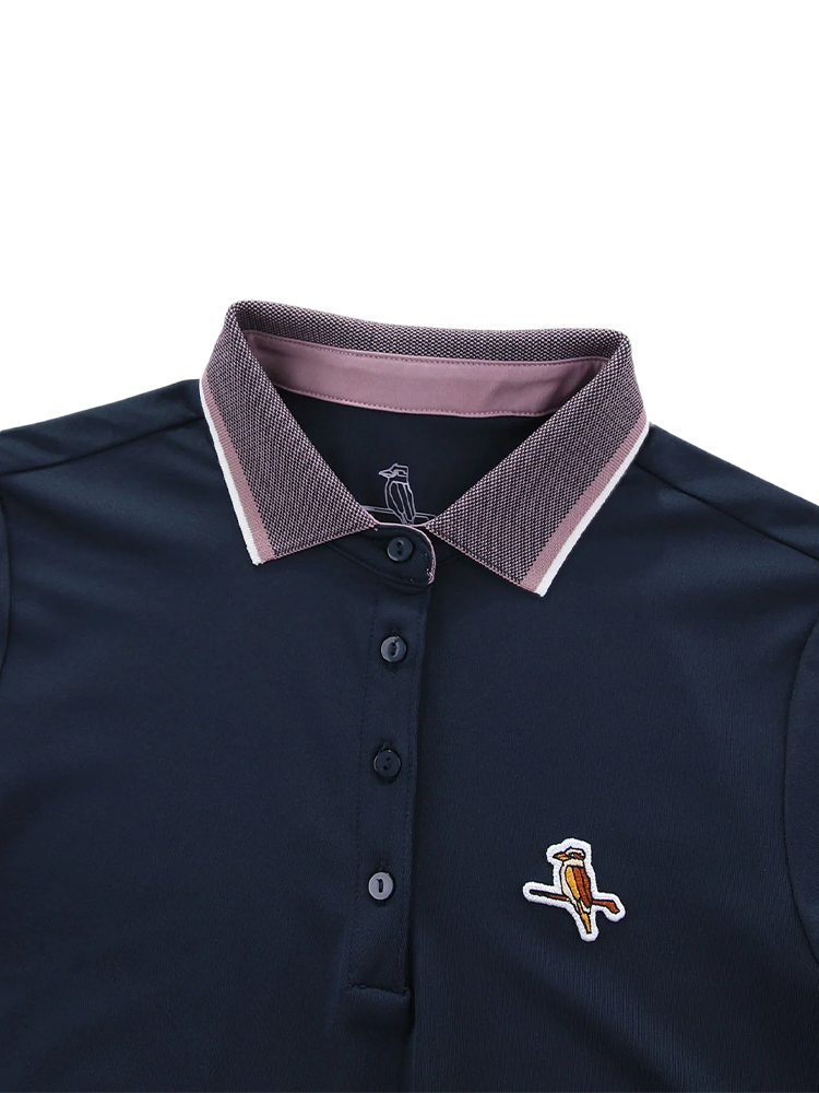 Walker Golf Things Womens Kooka Performance Polo - Navy