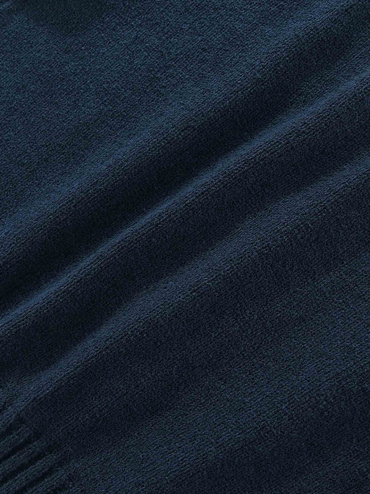 Walker Golf Things Womens Riviera Knitted Polo - Navy/White