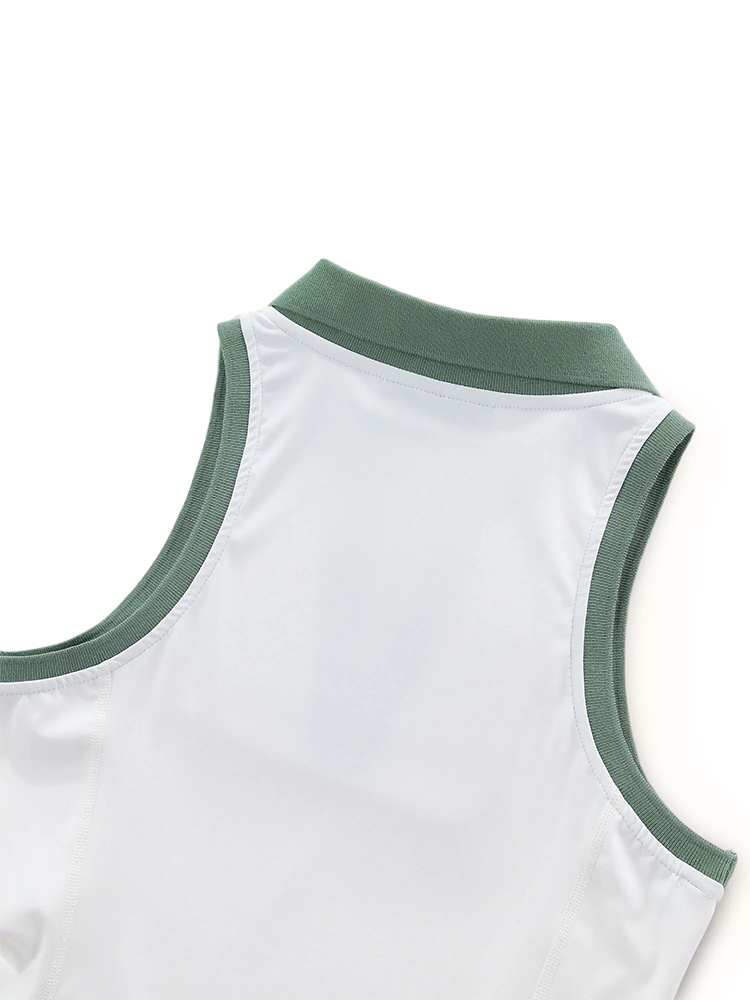 Walker Golf Things Womens Fairway Dress - White/Moss
