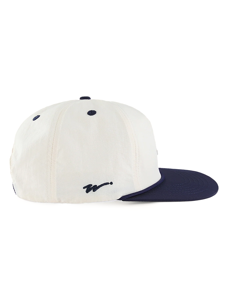 Walker Golf Things Kooka Nylon Cap - White/Navy