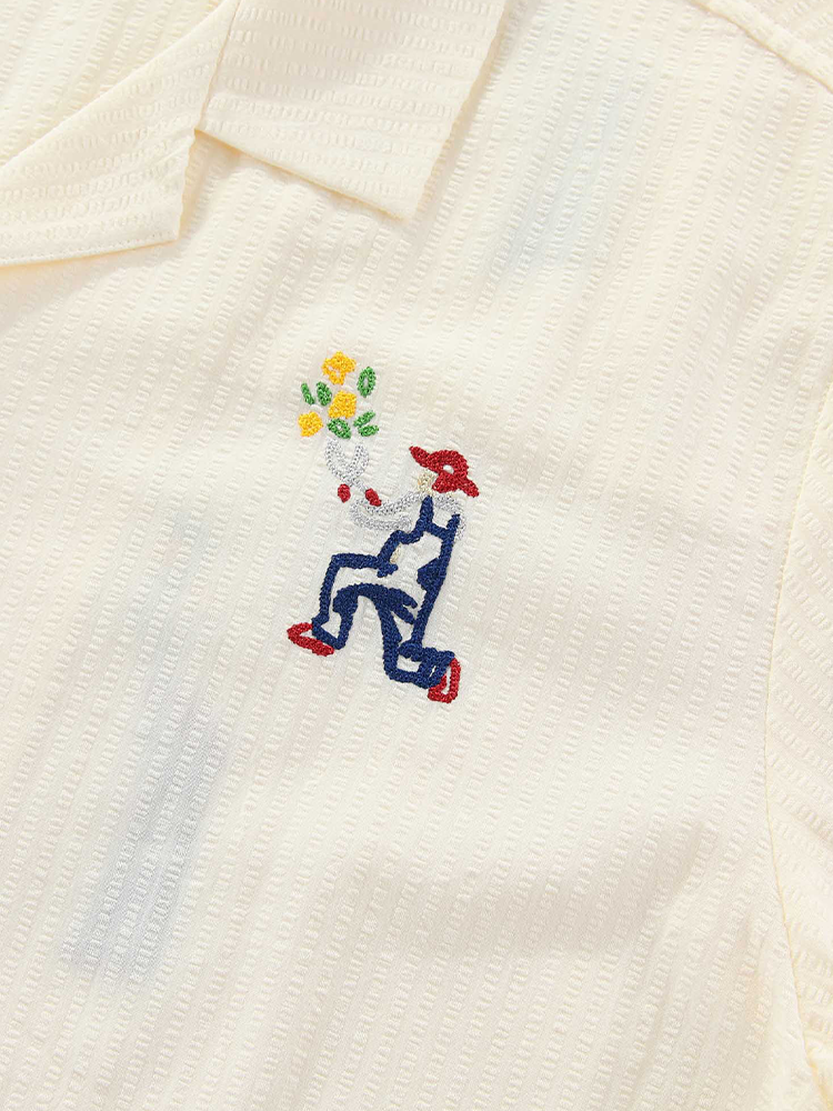 Walker Golf Things Gardener SS Shirt - Classic White