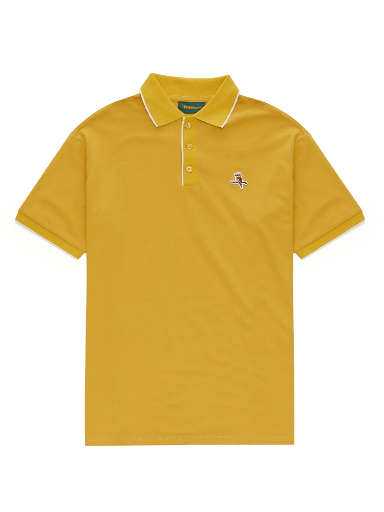 Walker Golf Things Featherlite Kooka Polo -   Mustard