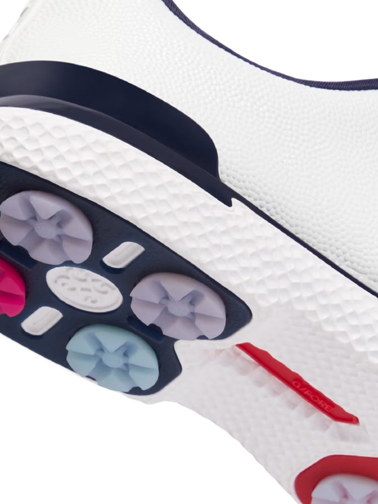 G/FORE Women's GALLIVAN2R Gradient Welt Kiltie Golf Shoes - Snow/Twilight
