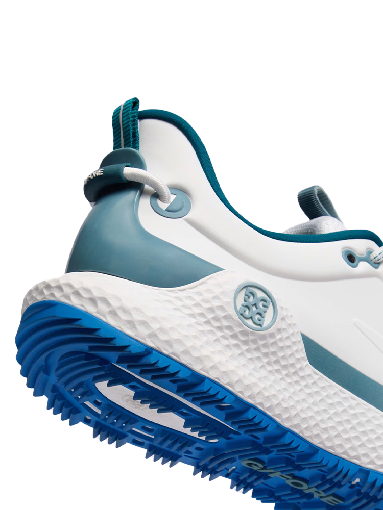 G/FORE MG4+ O2 Golf Shoes - Snow/Seafoam