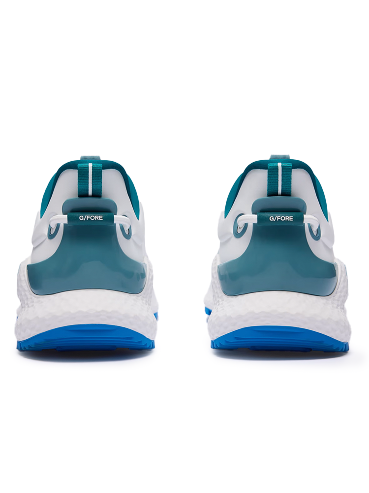 G/FORE MG4+ O2 Golf Shoes - Snow/Seafoam