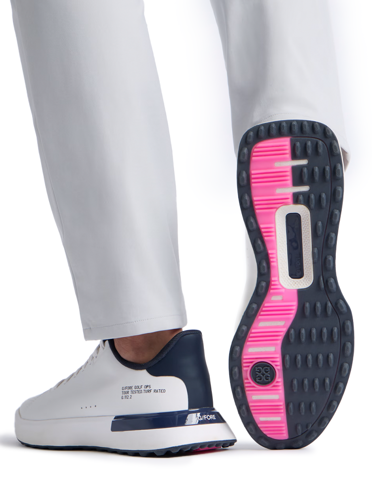 G/FORE G.112 Golf Shoes (Wide Fit) - Snow/Twilight