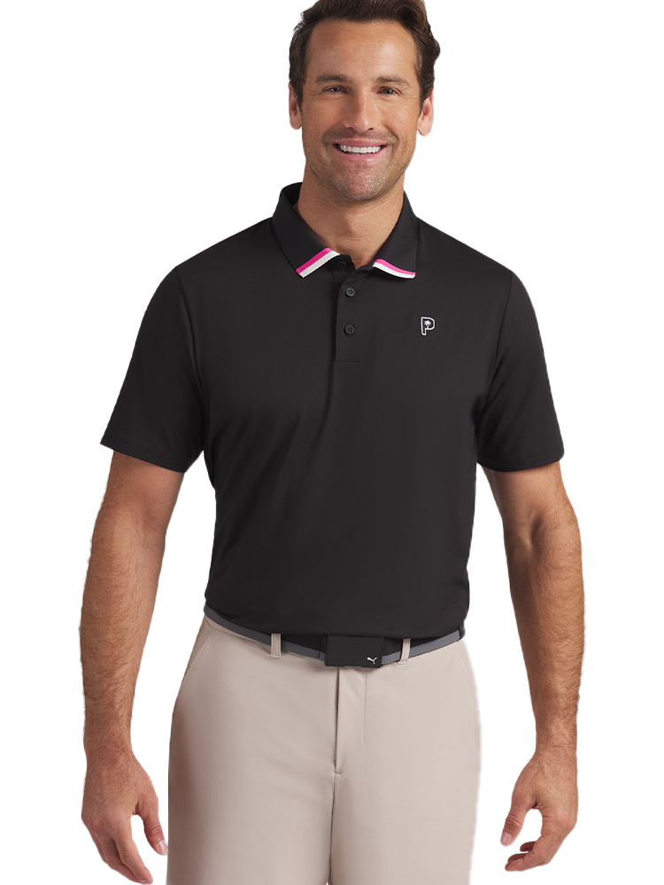 Puma x Palm Tree Crew Polo - Puma Black
