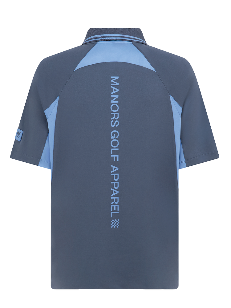 Manors Golf Arc Polo - Vintage Indigo