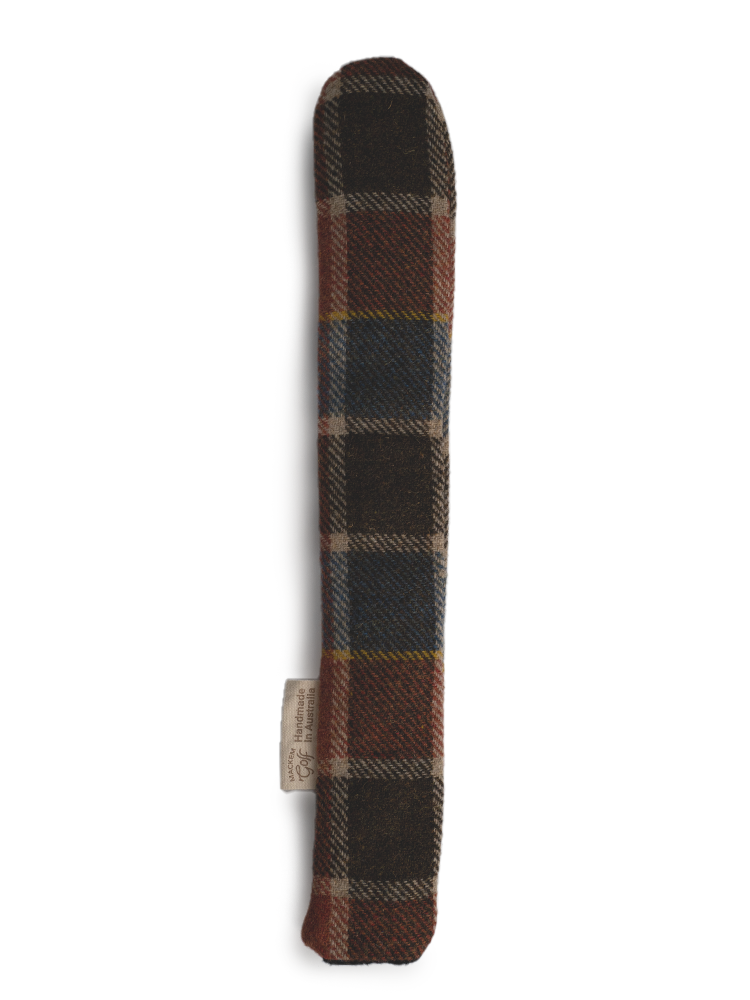 Mackem Golf Tartan Alignment Stick Cover - Beamish