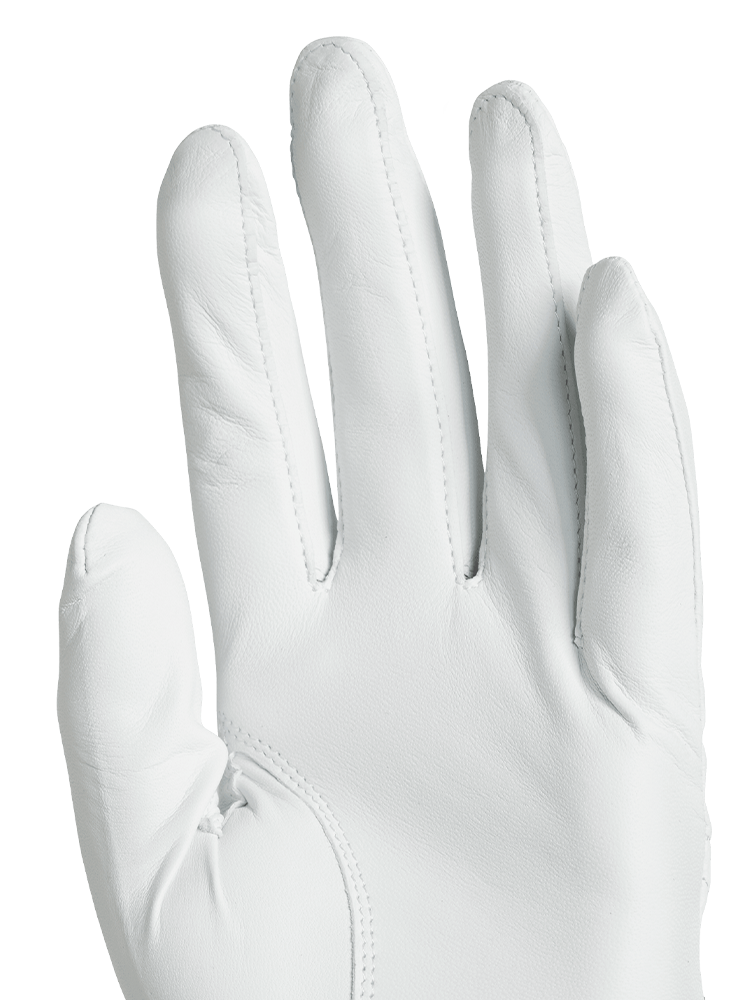 adidas Originals Golf Leather Glove - White/Black